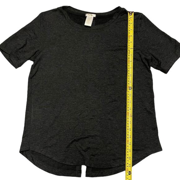 Matty M Charcoal Gray Short Sleeve Shirt Size Small - Picture 3 of 4